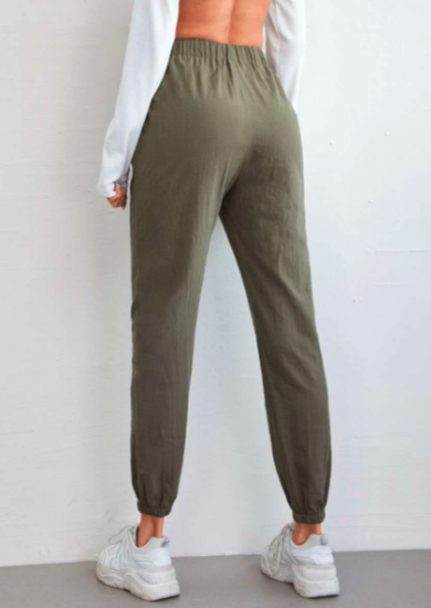 Buy Olive Green Trousers & Pants for Women by AND Online | Ajio.com